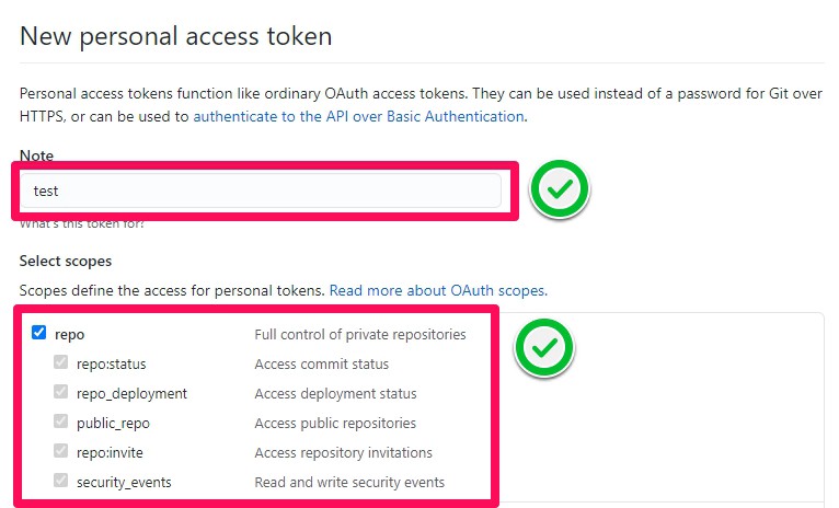 generating token step 6, giving descriptive names to token