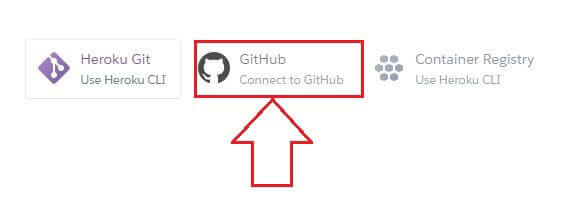 github connection to heroku