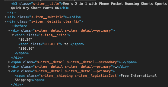 creating loop for request